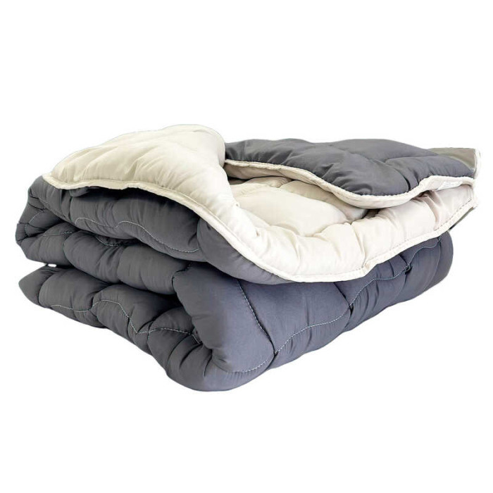 Одеяло Дует 4010127 евро микрофибра с напылением шерстепон 200х210 см цветная Homefort Homefort