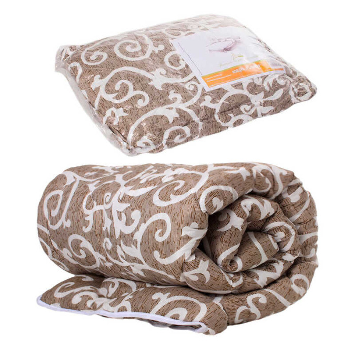 Ковдра Фьюжн 2020079 євро поліестер силіконізоване волокно 200х210 см кольорова Homefort Homefort