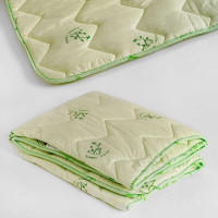 Ковдра Бамбук 205004012 стьобана мікрофібра силіконізоване волокно 90х120 см Homefort Homefort