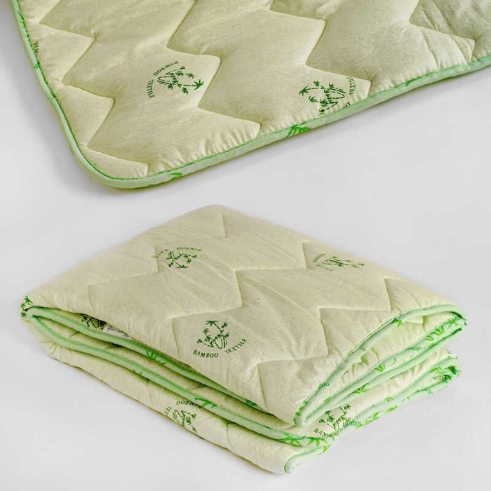 Ковдра Бамбук 205004012 стьобана мікрофібра силіконізоване волокно 90х120 см Homefort Homefort