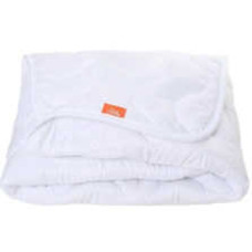 Ковдра Hypoallergenic 20500300 стьобана мікрофібра силіконізоване волокно 90х120 см біла Homefort Homefort