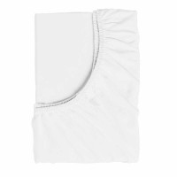 Простирадло на резинці для дитячого ліжечка 87167 тканина РАНФОРС колір - білий розмір 120*60 см Bimbo Bimbo