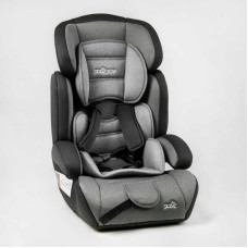 Автокрісло 55890 - GL JOY колір - сірий універсальне з бустером група 123 вага дитини від 9-36 кг в пакеті Joy