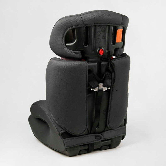 Автокрісло 55890 - GL JOY колір - сірий універсальне з бустером група 123 вага дитини від 9-36 кг в пакеті Joy