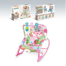 Шезлонг 68147-1 мелодії 3 підвіски заспокійлива вібрація