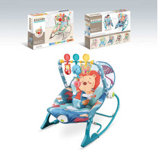 Шезлонг 68154-1 мелодії 3 підвіски заспокійлива вібрація