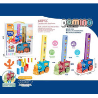 Потяг з доміно 777-132 звуки мелодія підсвічування 60 доміно