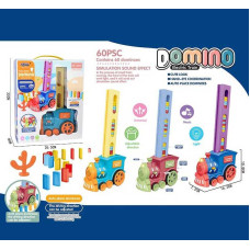 Потяг з доміно 777-132 звуки мелодія підсвічування 60 доміно