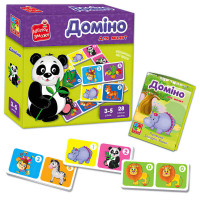 Доміно Зоопарк - VT 2100-07 укр Vladi Toys 28 шт Vladi Toys