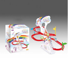 Трек 1112-7 автоматичний підіймач звуки мелодія підсвічування 3 машинки