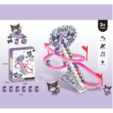 Трек 3320 на батарейках автоматичний підйомник підсвітка музика герої