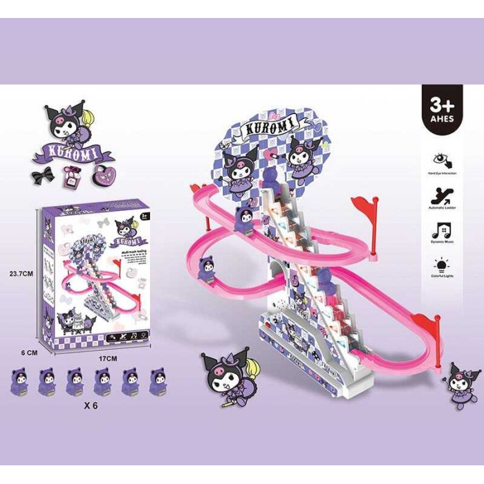 Трек 3320 на батарейках автоматичний підйомник підсвітка музика герої