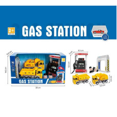 Заправна станція 890-34 для вантажівок інерція гумові шини звук (двигуна) в коробці