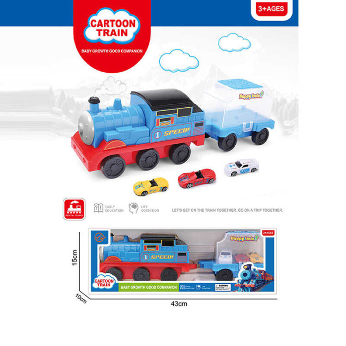 Потяг 413-1 інерція вагон машинки