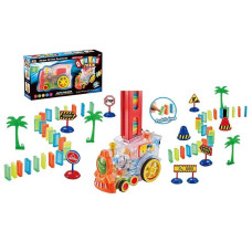 Потяг 928 звук підсвічування автоматичне викладання цеглинок декорації наліпки