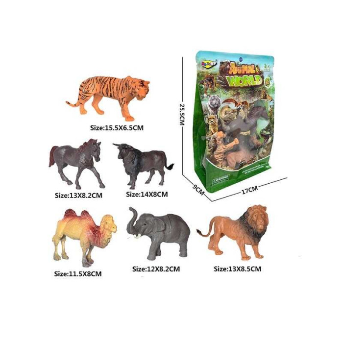 Набір тварин NY 206 B “Дика природа” 6 фігурок