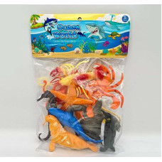 Морські жителі 104-14 10 штук в пакеті