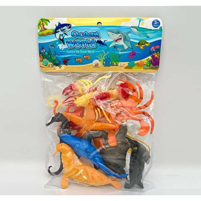 Морські жителі 104-14 10 штук в пакеті