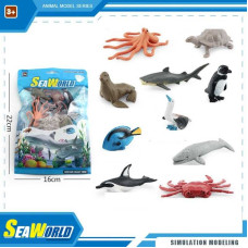 Набір тварин YJ 729 Морські тварини10 штук в пакеті Красива колекція морських тварин для дитячої гри