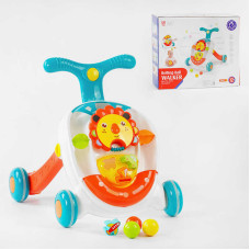 Музична каталка НЕ 0830 підсвічування звуки мелодії сортер гра з кульками знімне музичне брязкальце