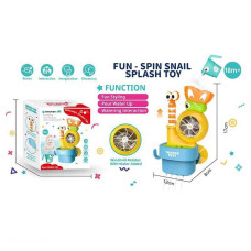 Гра для ванни 52121 Равлик рухомі елементи лійка присоски в коробці