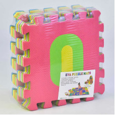 Килимок-пазл EVA Цифри С 10 елементів в упаковці 29х29см