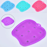 Килимок масажний MS4203 4 кольори розмір 27*26см 230-240г на присосках