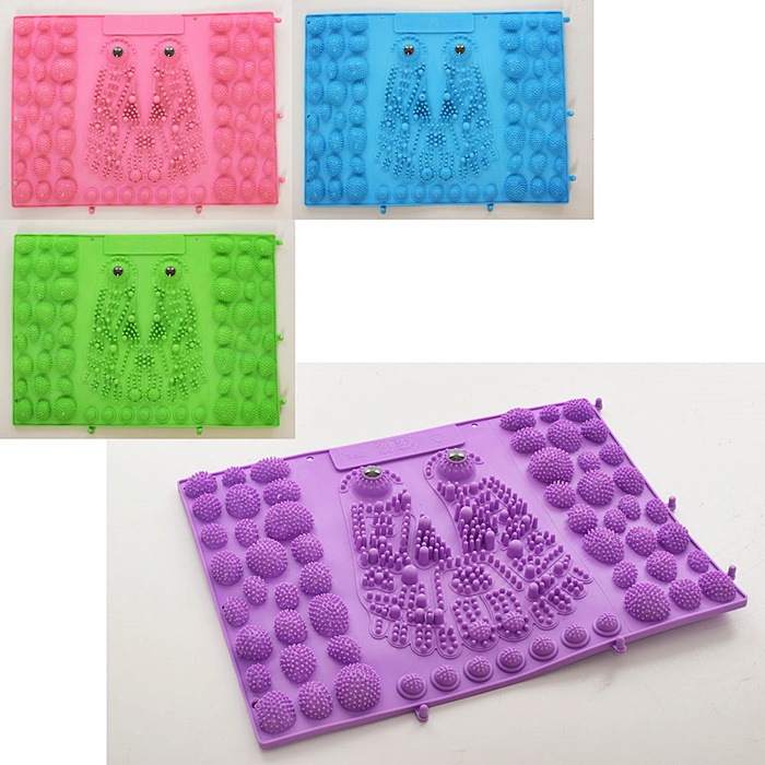 Килимок для масажу 4 кольори 38*28 см MS2305