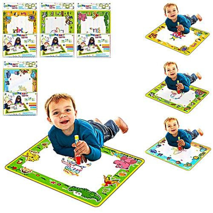 Килимок для малювання LT3942-43-44-45-1 4 види малювання водою ручка 2шт у пакеті 58*37см