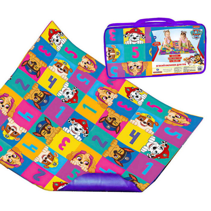 Коврик для игр и развития MC 090501-13 Щенячий патруль Масик в сумке Масік