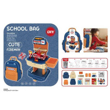 Конструктор 8415 P 209 елементів рюкзак пожежна служба в сумці