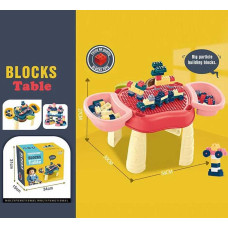 Столик з конструктором RX 1900-49 (12) 2 кошики під конструктор наклейки