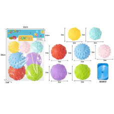 Набір пискавок YRB 06-1 7 фігурок гумові в пакеті для дітей