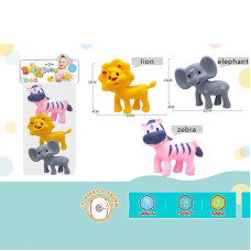 Набір пискавок 916-113 “Тварини” 3 штуки в пакеті