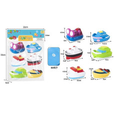 Набір пискавок YRB 6 фігурок гумові в пакеті для дітей