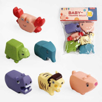 Пискавки 508-281 6 штук тваринки в пакеті