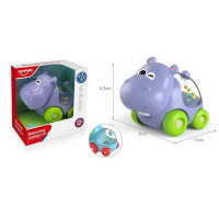 Каталка НЕ 8059 бегемотик