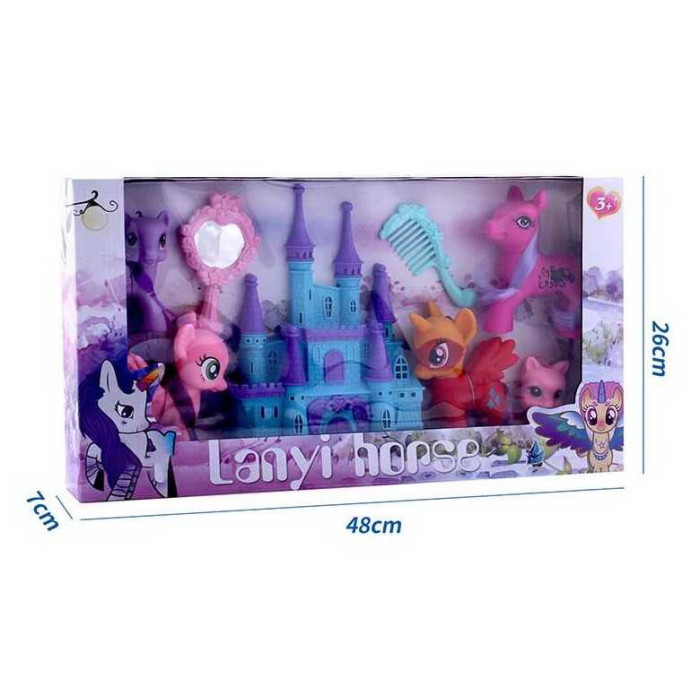 Набір поні HF 1006 5 поні аксесуари