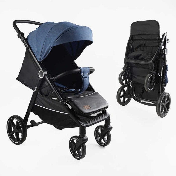 Детская прогулочная коляска JOY Sevillia S-64600 алюминиевая рама накидка на ножки подстаканник дождевик