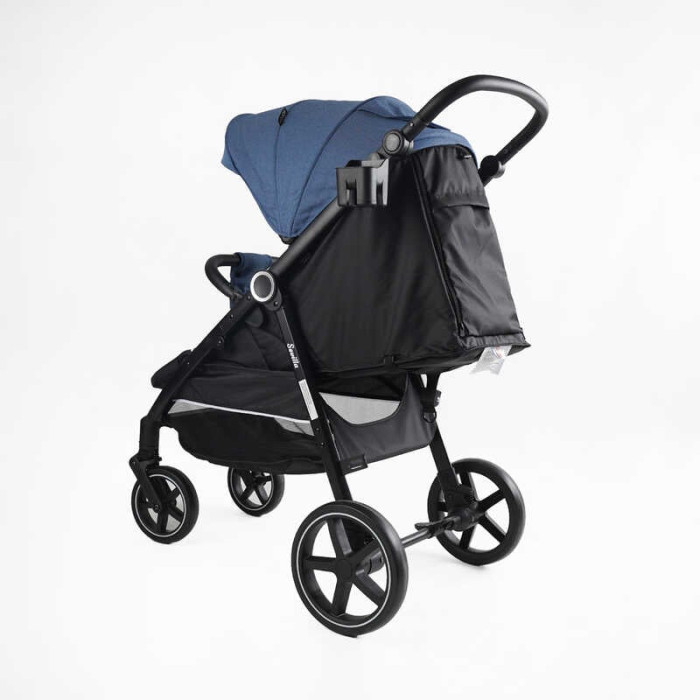 Детская прогулочная коляска JOY Sevillia S-64600 алюминиевая рама накидка на ножки подстаканник дождевик