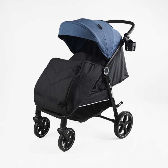 Детская прогулочная коляска JOY Sevillia S-64600 алюминиевая рама накидка на ножки подстаканник дождевик