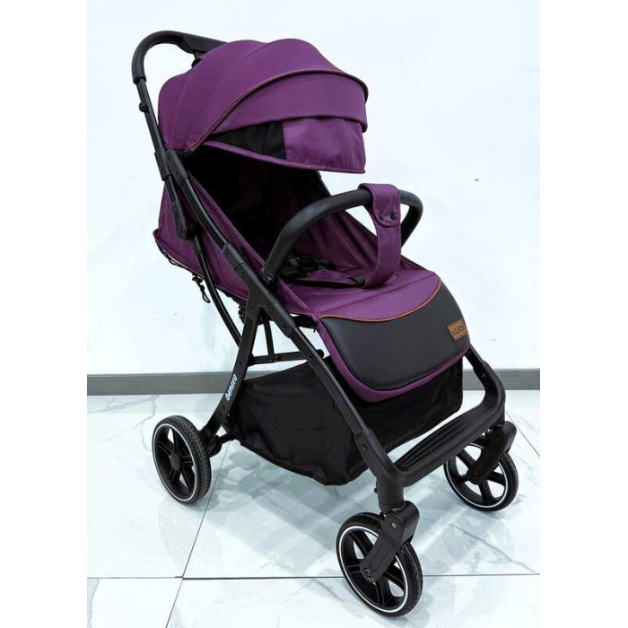 Візок прогулянковий дитячий JOY Geneva GN-42285 рама алюмінієва футкавер підсклянник телескопічна ручка Joy