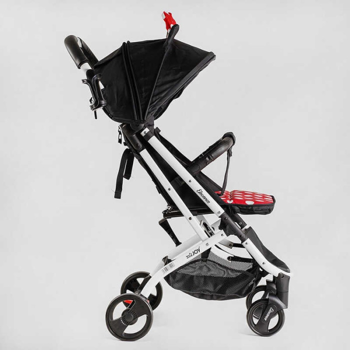 Візок прогулянковий дитячий JOY Elegans A-12295 рама алюмінієва футкавер підсклянник телескопічна ручка Joy