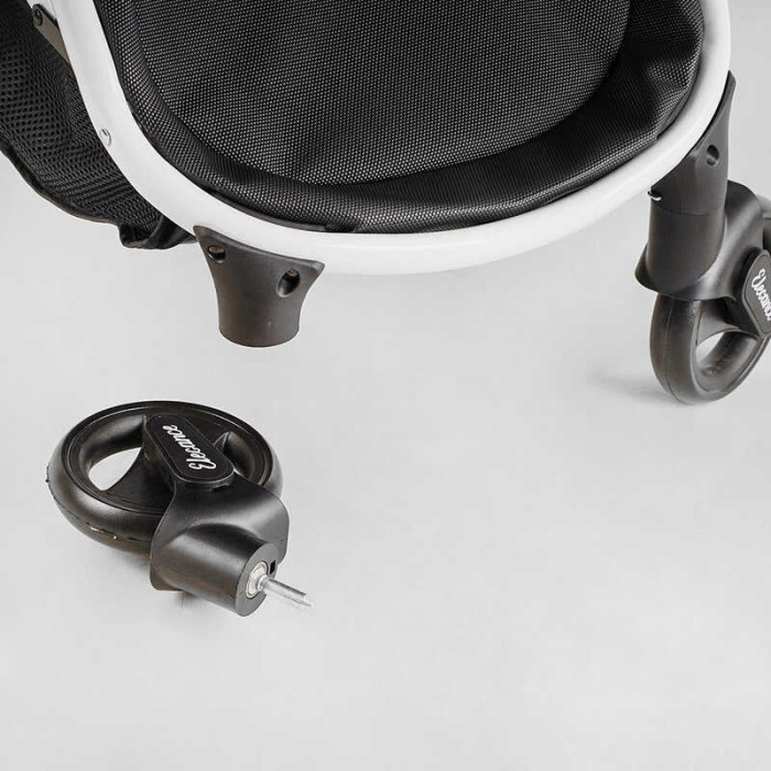 Візок прогулянковий дитячий JOY Elegans A-43081 рама алюмінієва футкавер підсклянник телескопічна ручка Joy