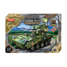 Конструктор "Военная техника" 32198 Teko 347 деталей САУ "Gepard" Teko