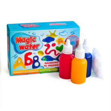 Набір для творчості Magic water Малюємо та пишемо MV6031-02 Ludum 3 гелі основа для малювання ложка суха речовина в коробці Ludum