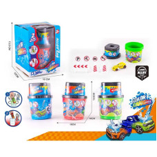 Машинка 2024-1 металопластик змінює колір муляжі оточення