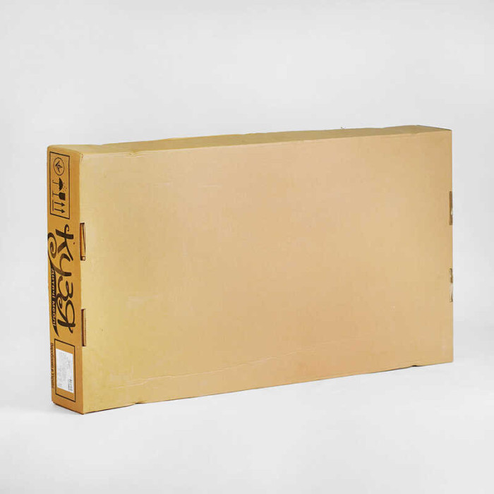 Ліжечко дитяче Софія-2 - шарнір-підшипник з опускною боковиною біла палочка