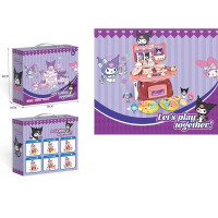 Кухня 228-10 D духова піч 23 х 10х 20 см посуд плита каструля сковорідка ніж лопатка декоративна їжа герої