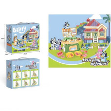 Кухня 228-12 C духова піч 23 см ? 13 см ? 20 см посуд плита каструля сковорідка ніж лопатка декоративна їжа герої